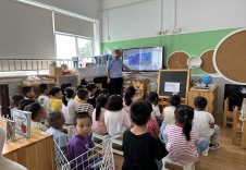 2023.9.4开学第一课交通安全上课照片